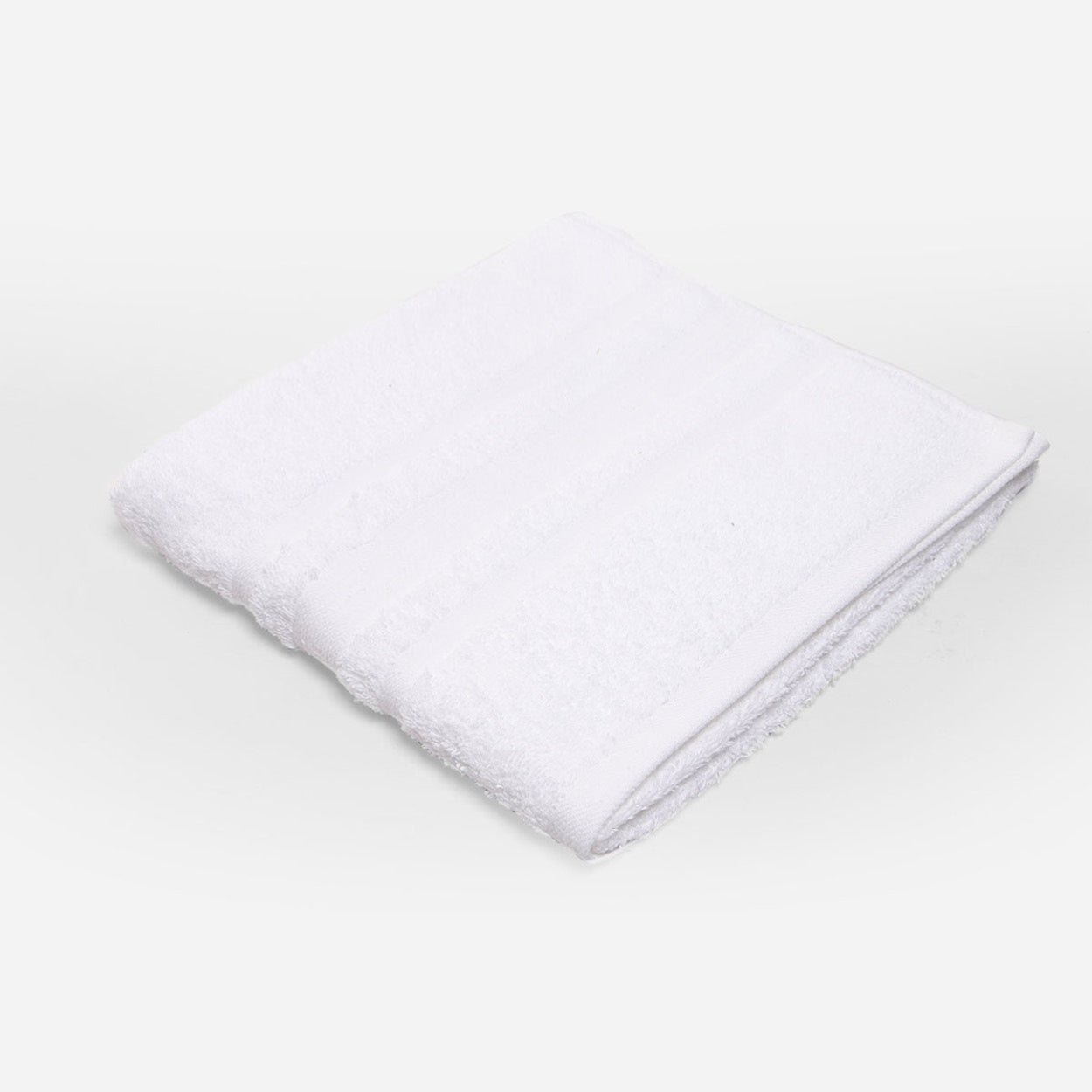 Hosh Signature Cotton Bath Towel (White) - 26x52in