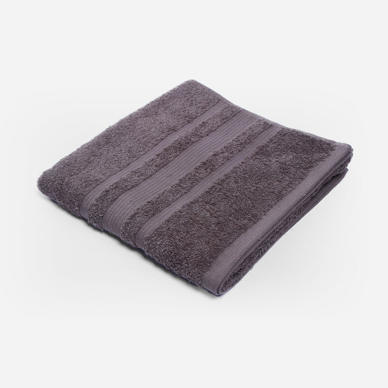 Hosh Signature Cotton Bath Towel (Gray) - 26x52in