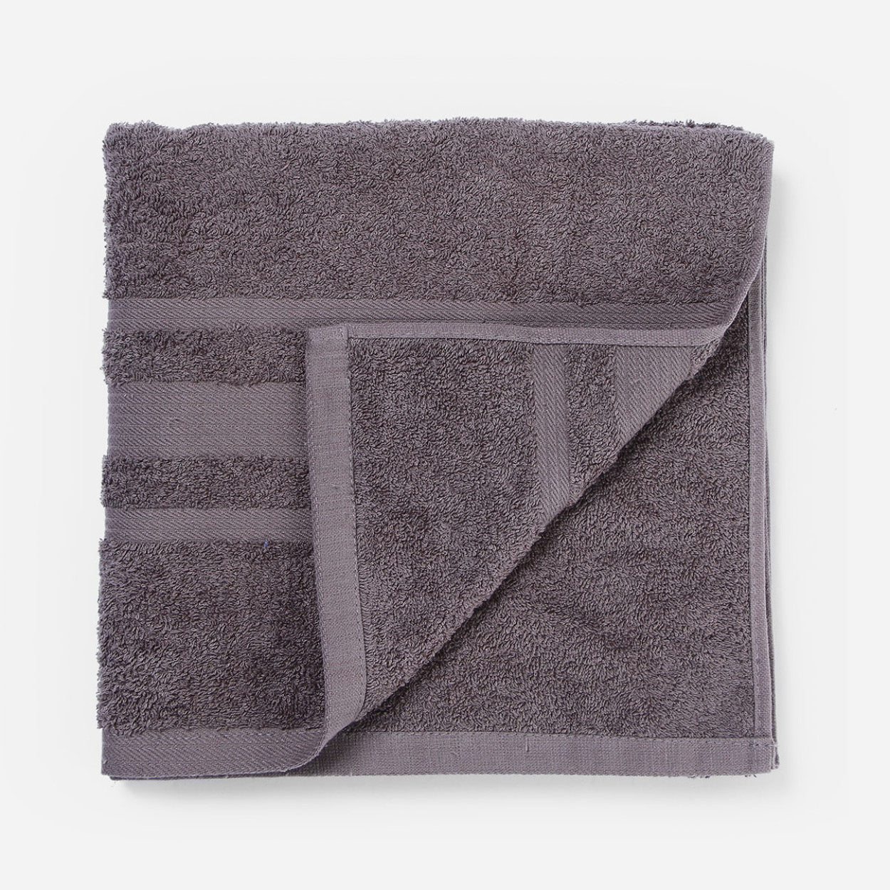 Hosh Signature Cotton Bath Towel (Gray) - 26x52in