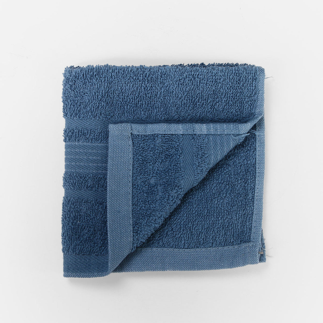Hosh Signature Cotton Face Towel (Midnight Blue) - 12x12in