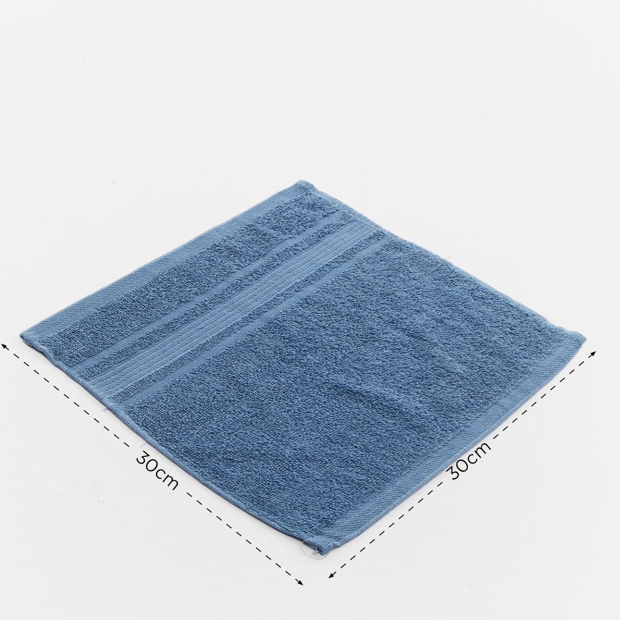 Hosh Signature Cotton Face Towel (Midnight Blue) - 12x12in