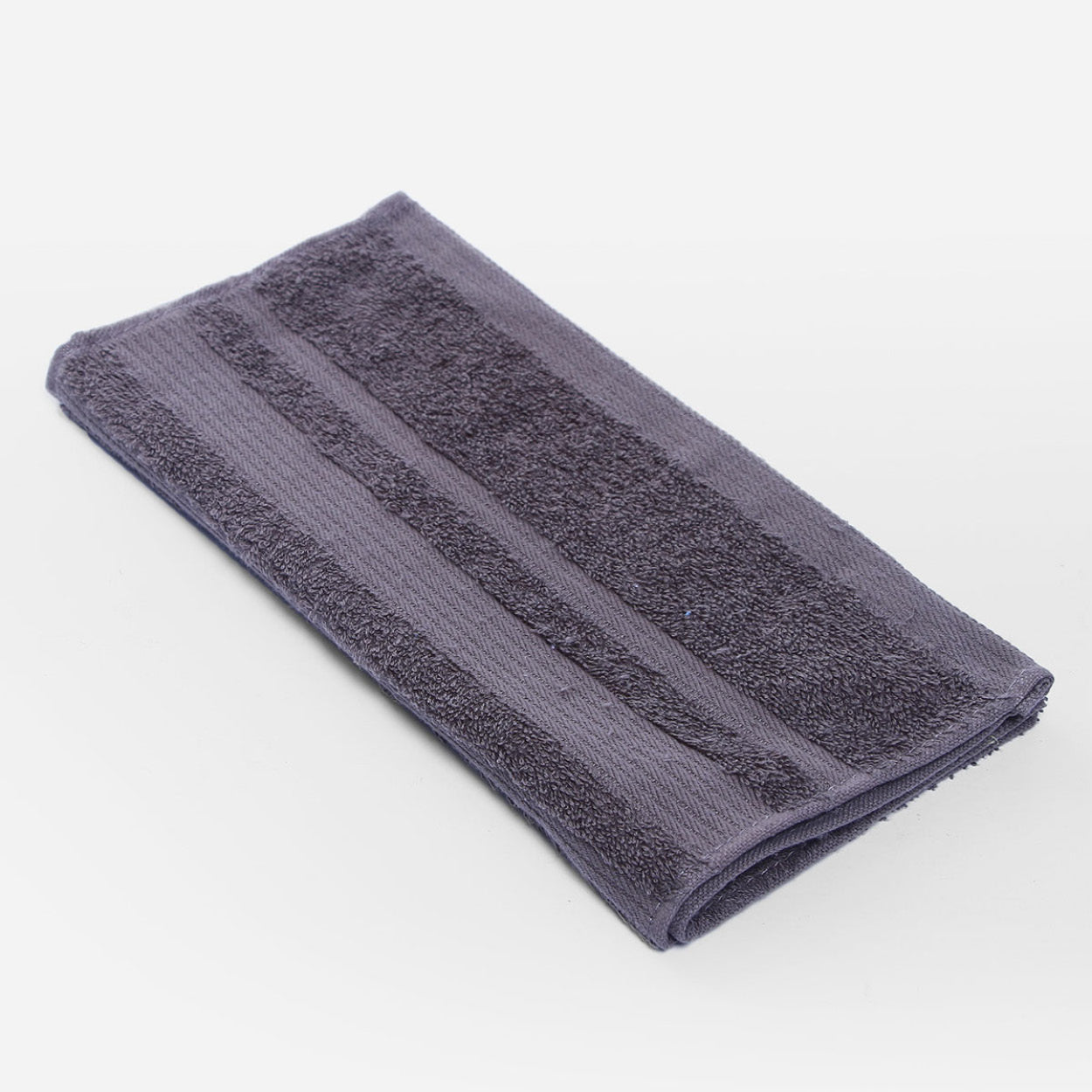 Hosh Signature Cotton Hand Towel (Gray) - 12x25in