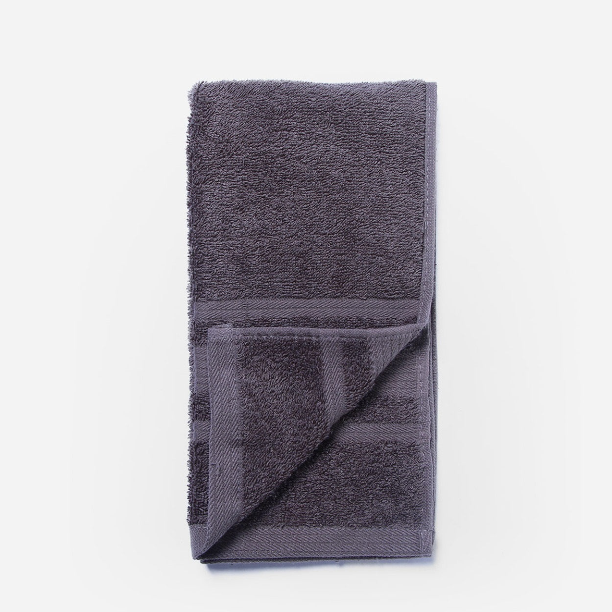 Hosh Signature Cotton Hand Towel (Gray) - 12x25in