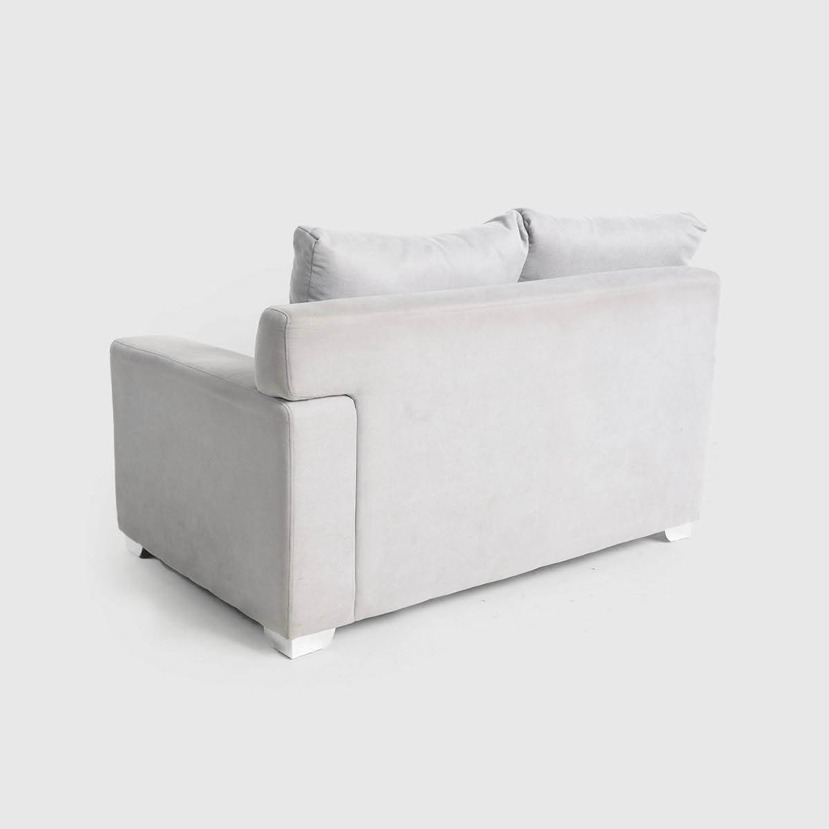 Hosh Create Armed Love Seat - Winslet Gray