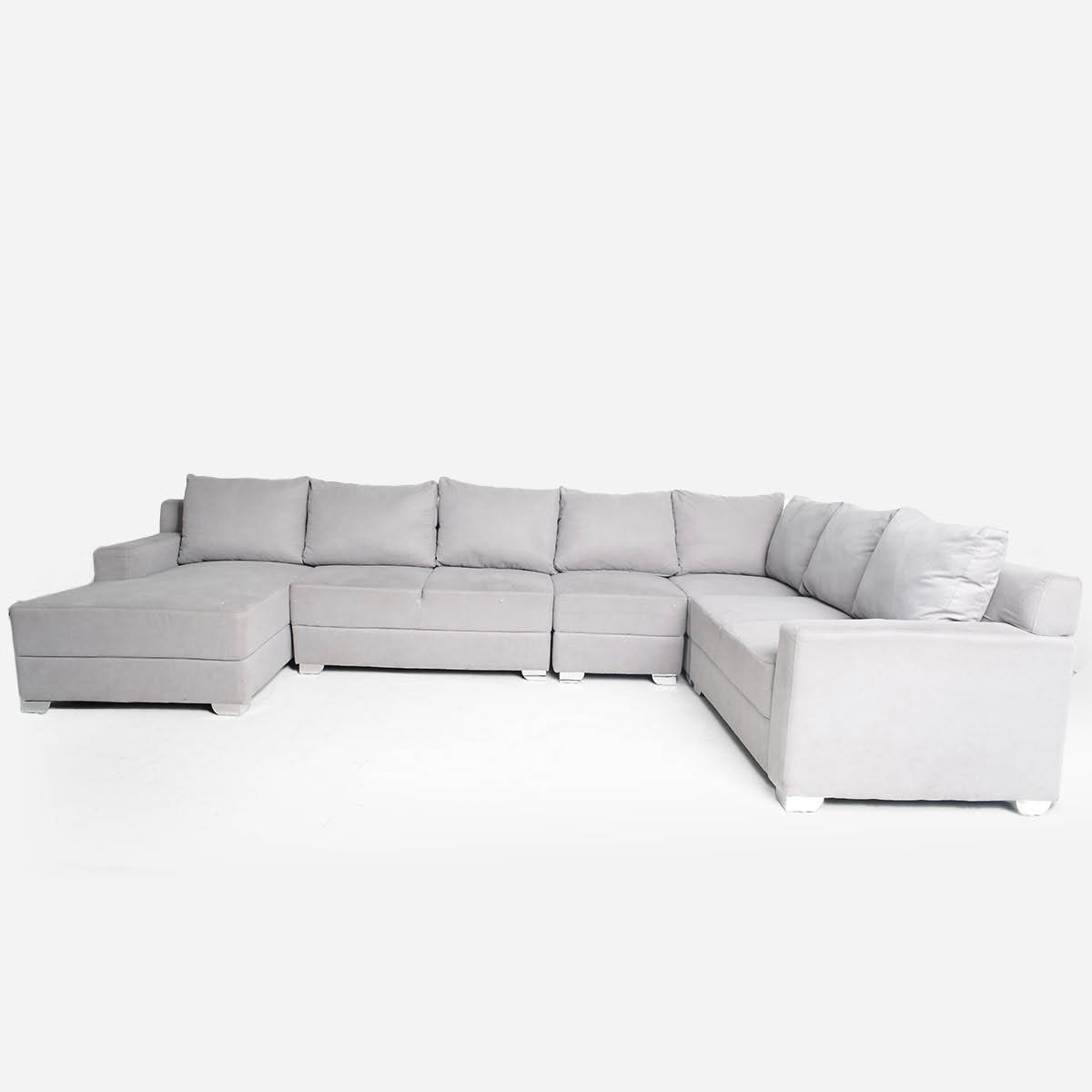 Hosh Create Modular Sectional Sofa Set - Winslet Gray