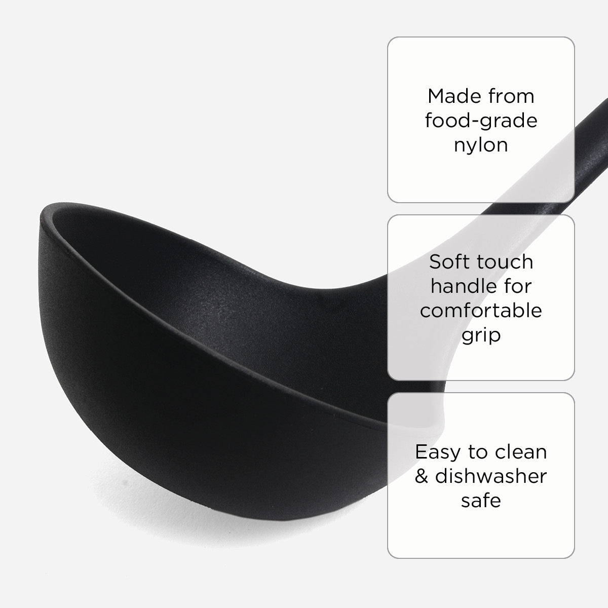 Hosh Nylon Soup Ladle - HO-511