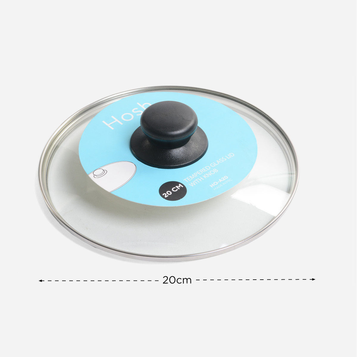 Hosh Glass Lid - 20cm.