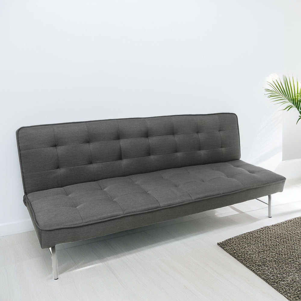 Hosh Booktype Sofa Bed – Grey
