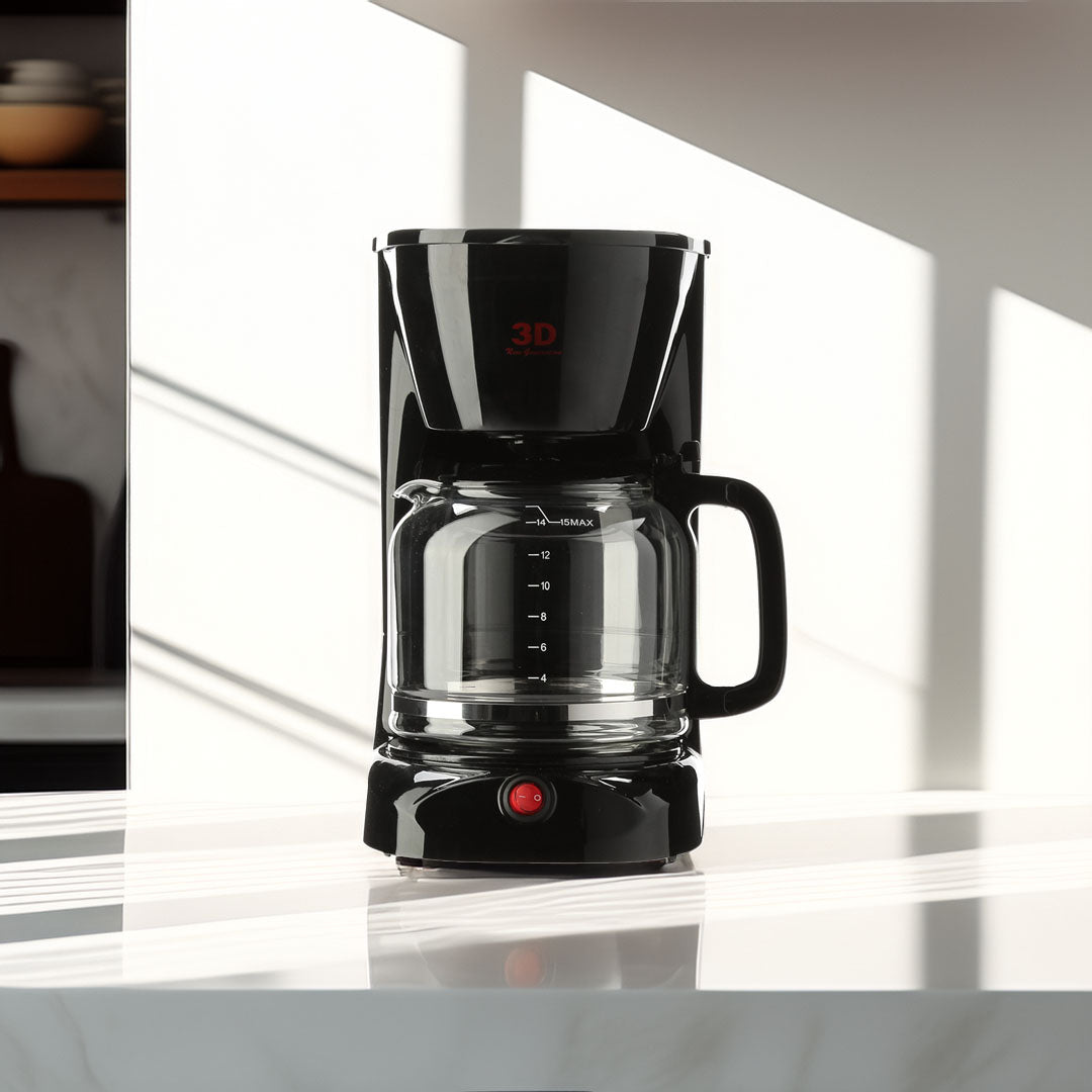 3D Cafe CM-1500PB Aroma Plus Coffee Maker  - 1.5L