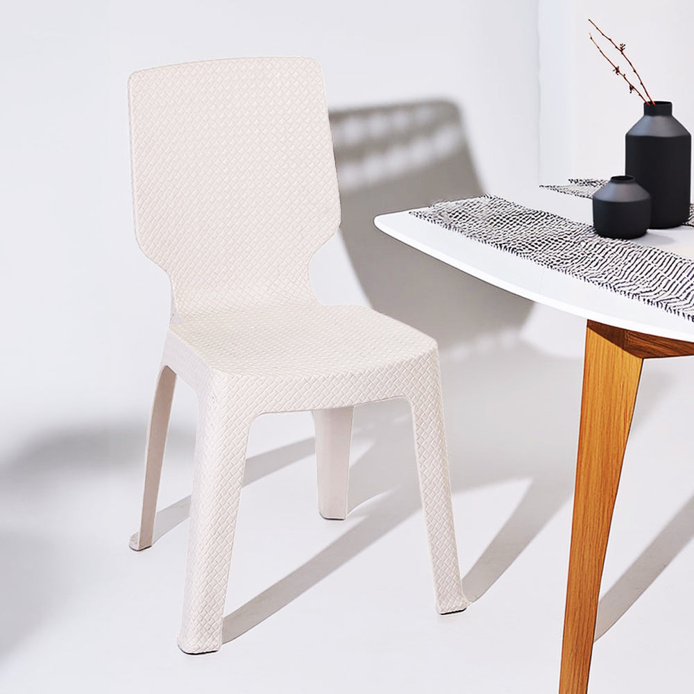 Megabox Boho Series Stackable Chair - Beige