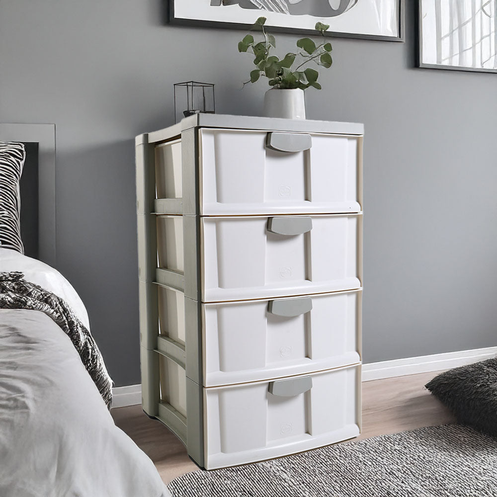 Orocan 4 Layer Prima Drawer 6811PD4 - White