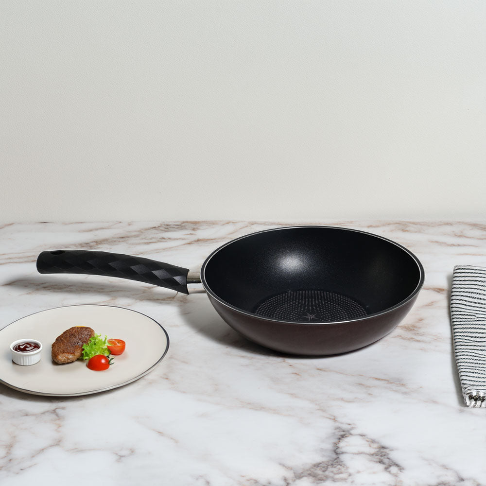Happycall Diamond IH Lite Wok Pan 24cm