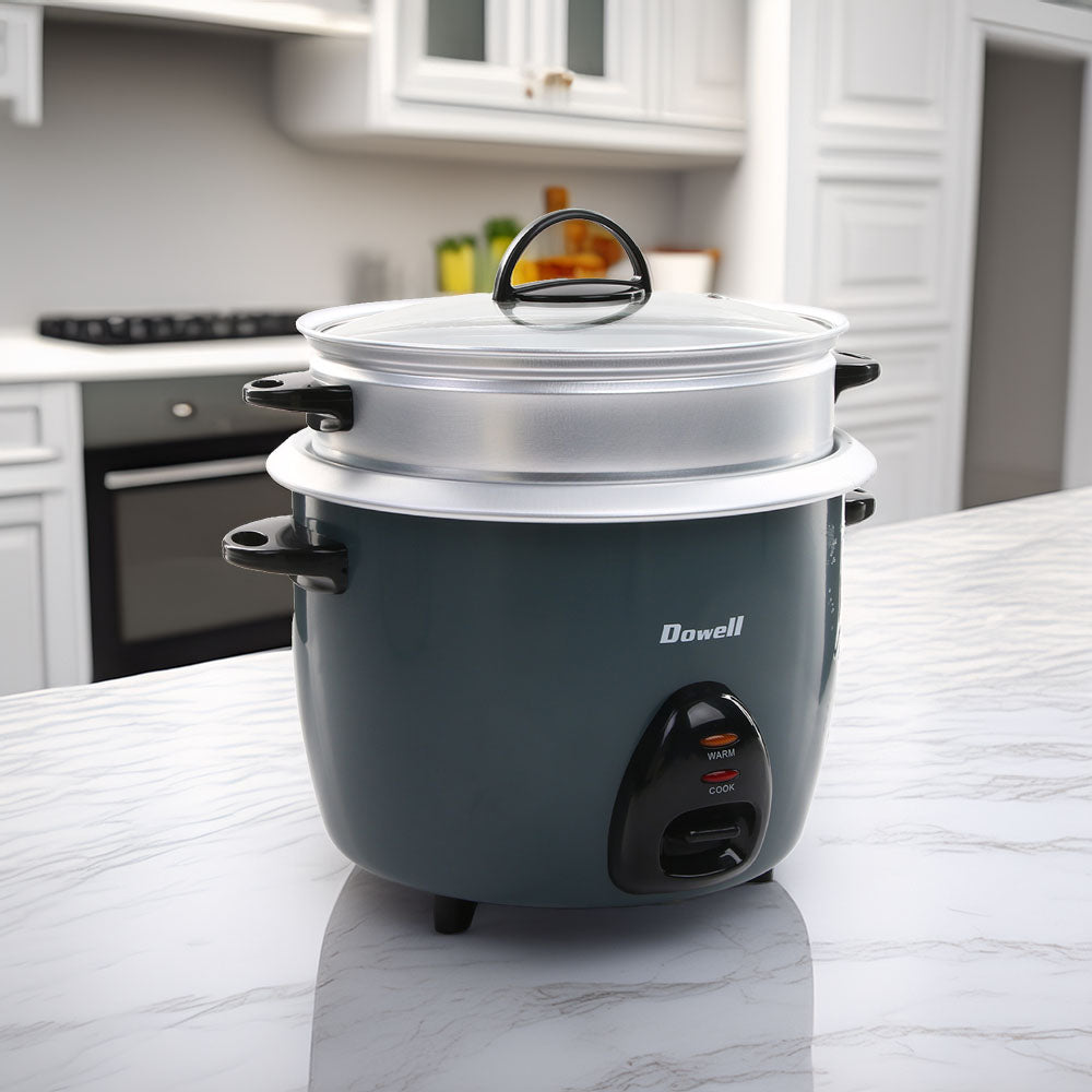 Dowell Rice Cooker RCS10 (Gray) - 10 Cups