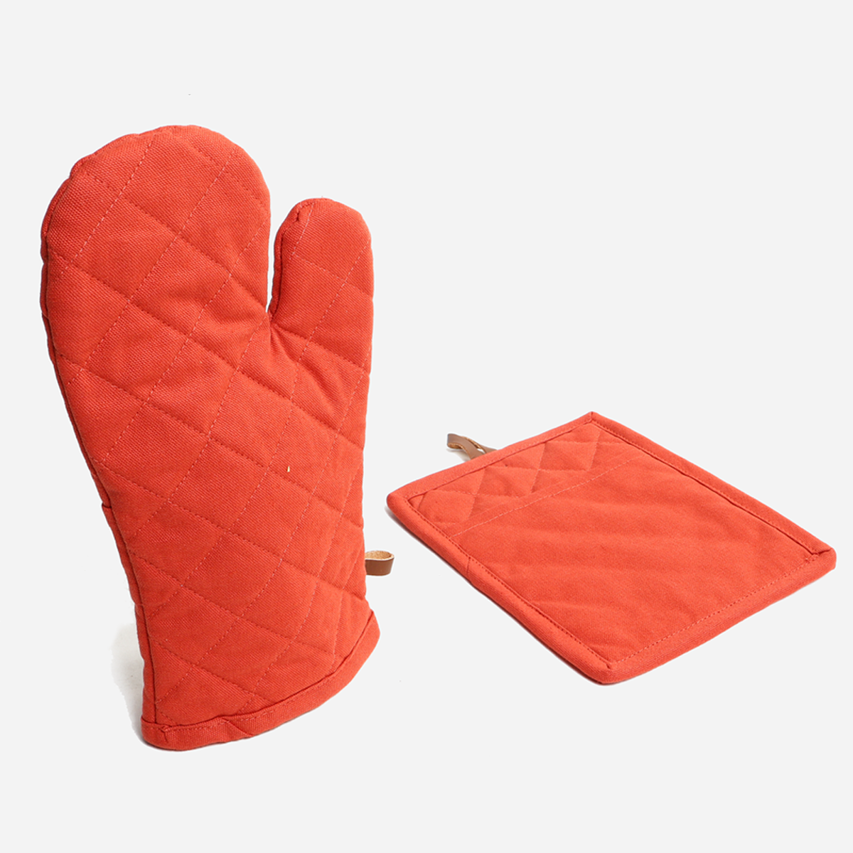 SM Home Gloves Pot Holder with Pocket - Rust