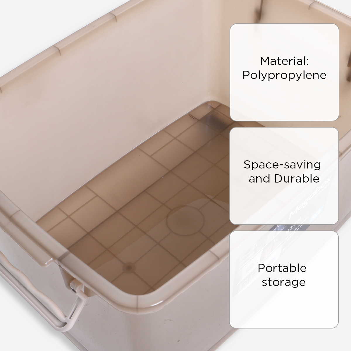 Megabox Storage Box ( Brown) - 30L