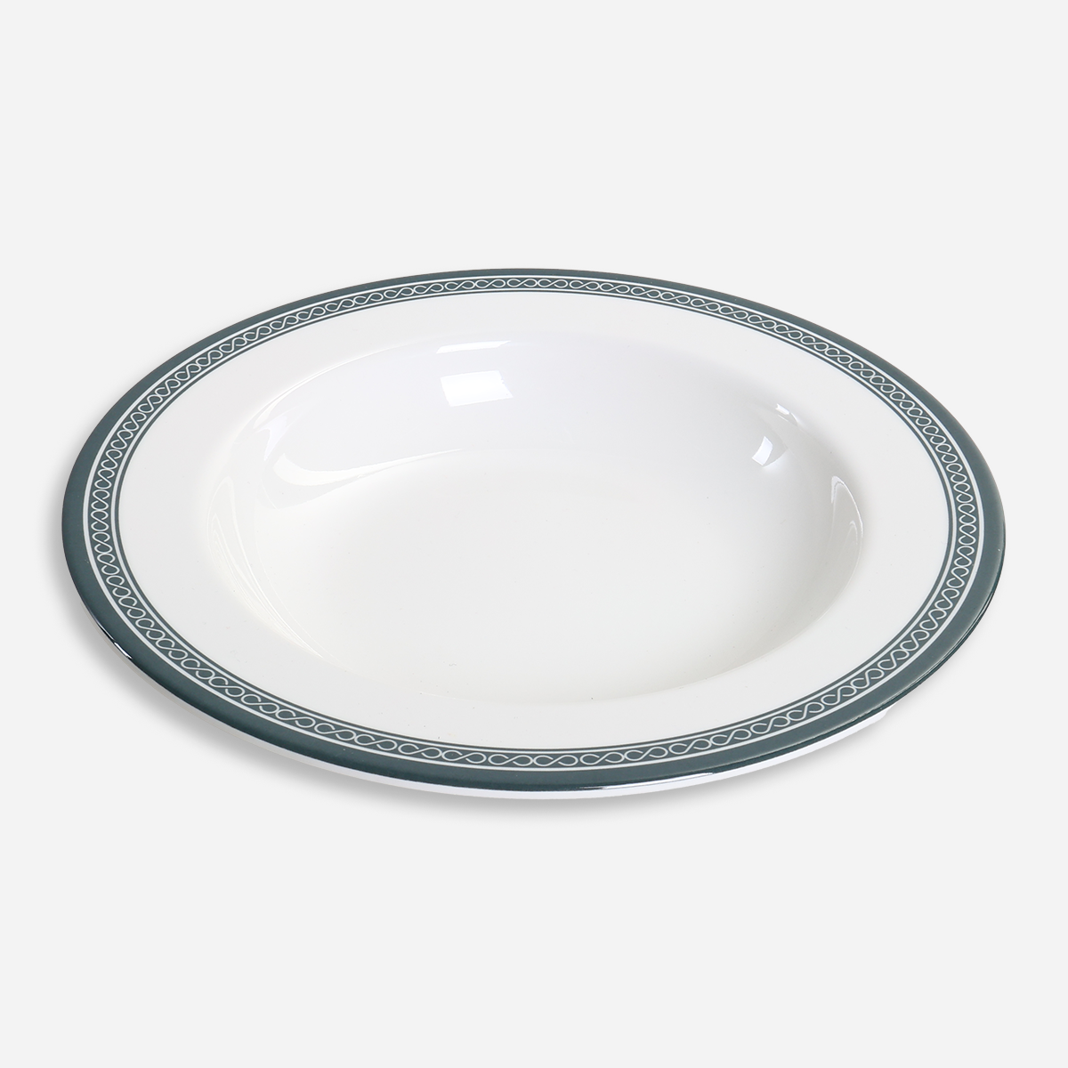 Melawares Pasta Plate (Ivory) - 8in