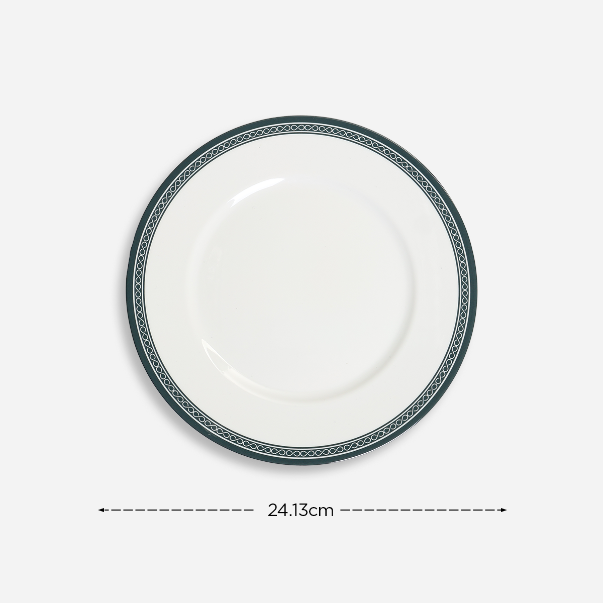 Melawares Dinner Plate (Ivory) - 9.5in