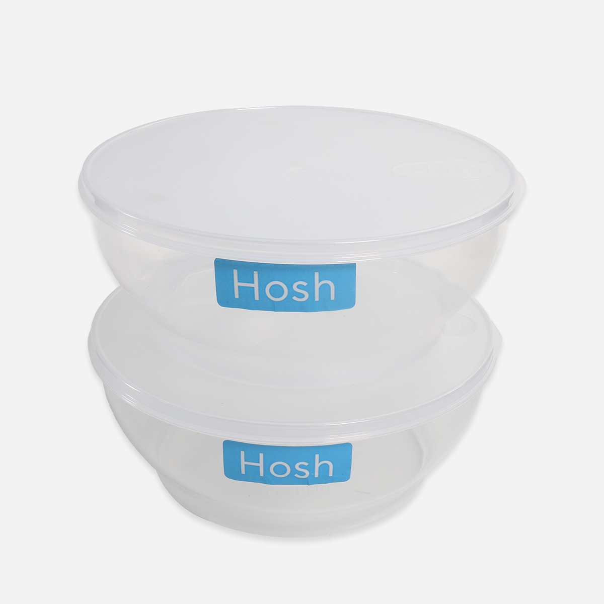 Hosh Set of 2 Container Bowls (Clear) - 2.5L
