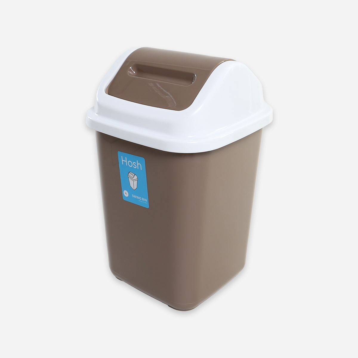 Hosh Swing Bin (Brown) -  9L