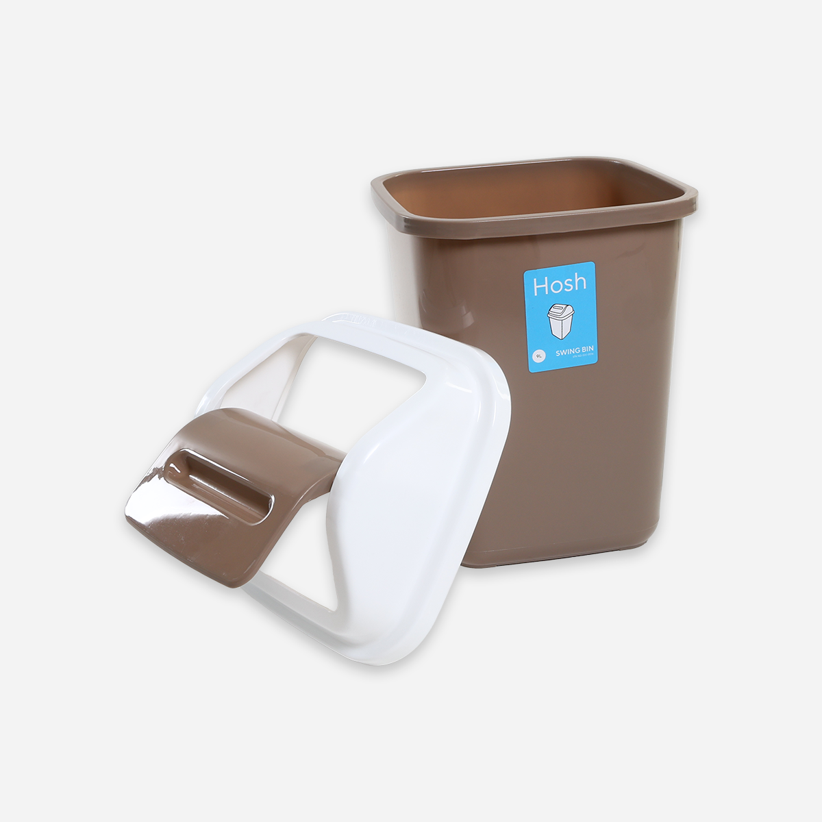 Hosh Swing Bin (Brown) -  9L