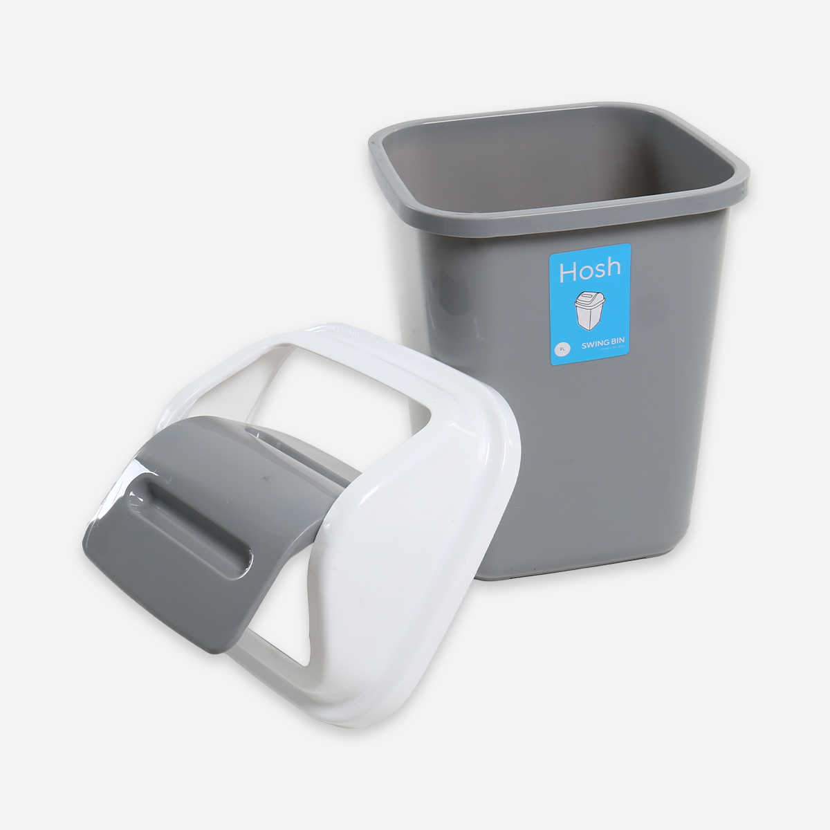 Hosh Swing Bin (Gray) - 9L