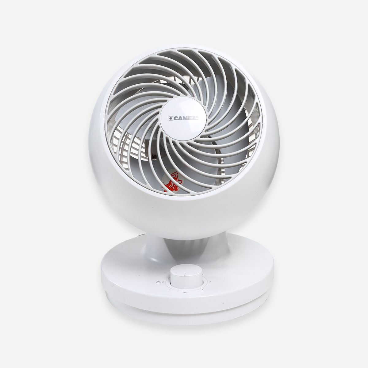 Camel Air Circulator (White) - 6in
