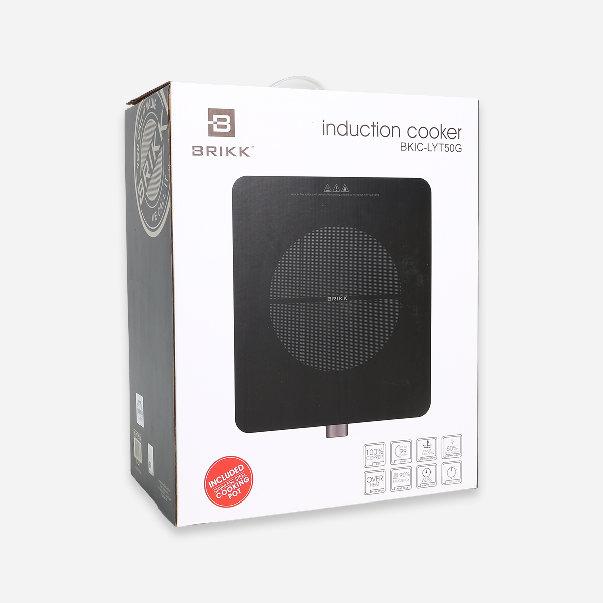 Brikk Induction Cooker- Black