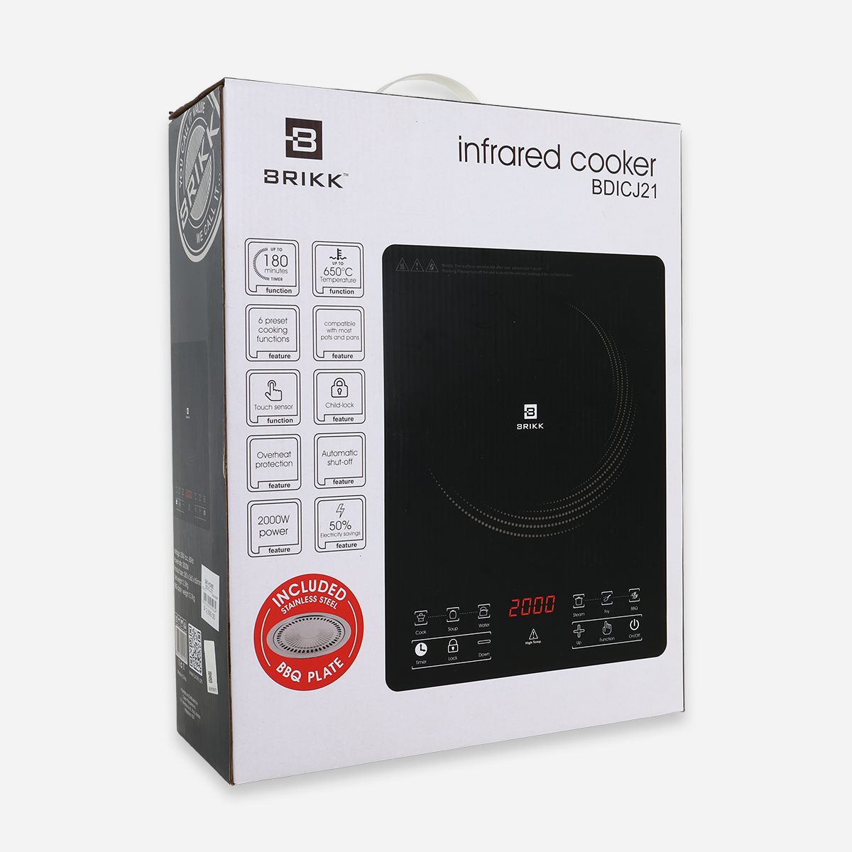 Brikk Infrared Induction Cooker