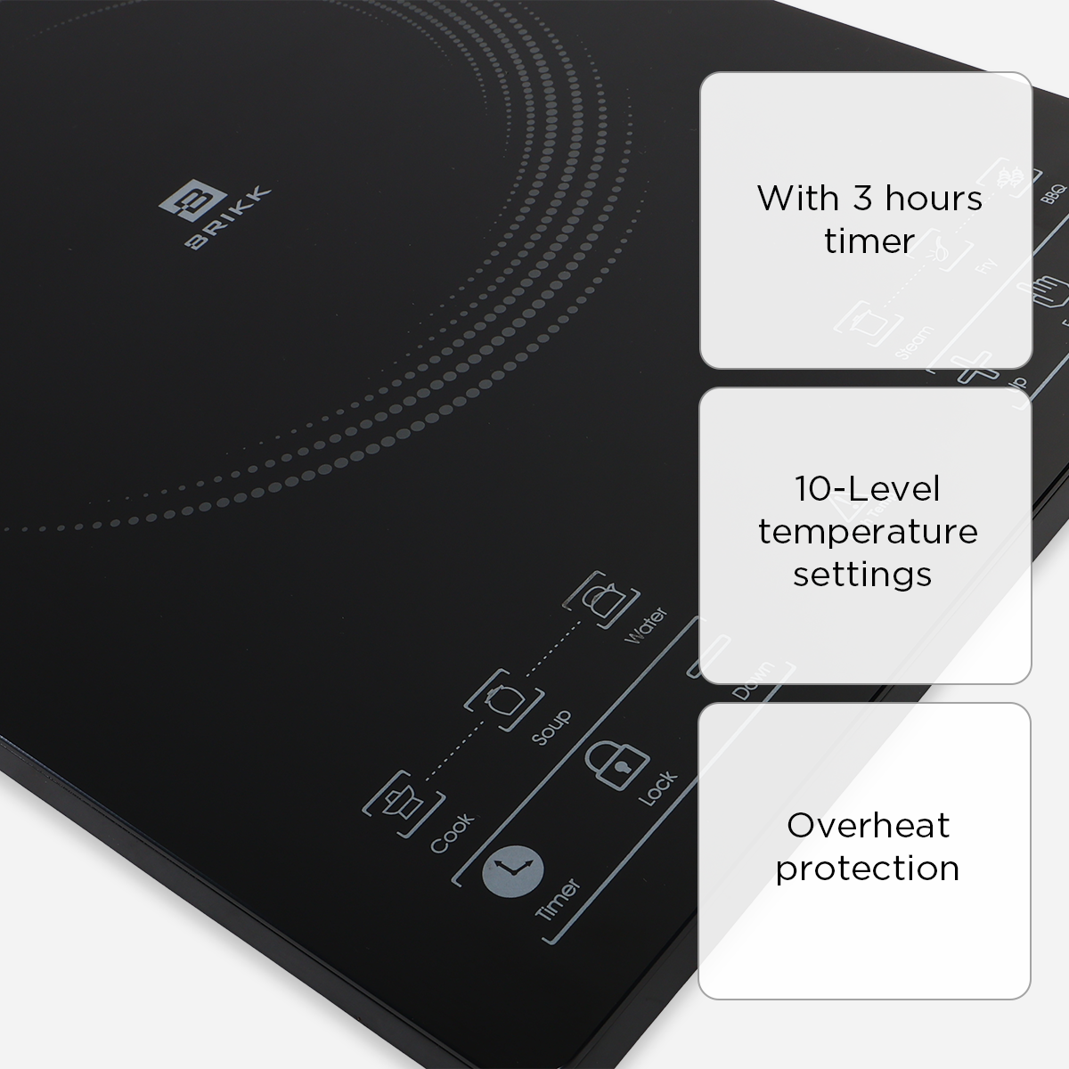 Brikk Infrared Induction Cooker