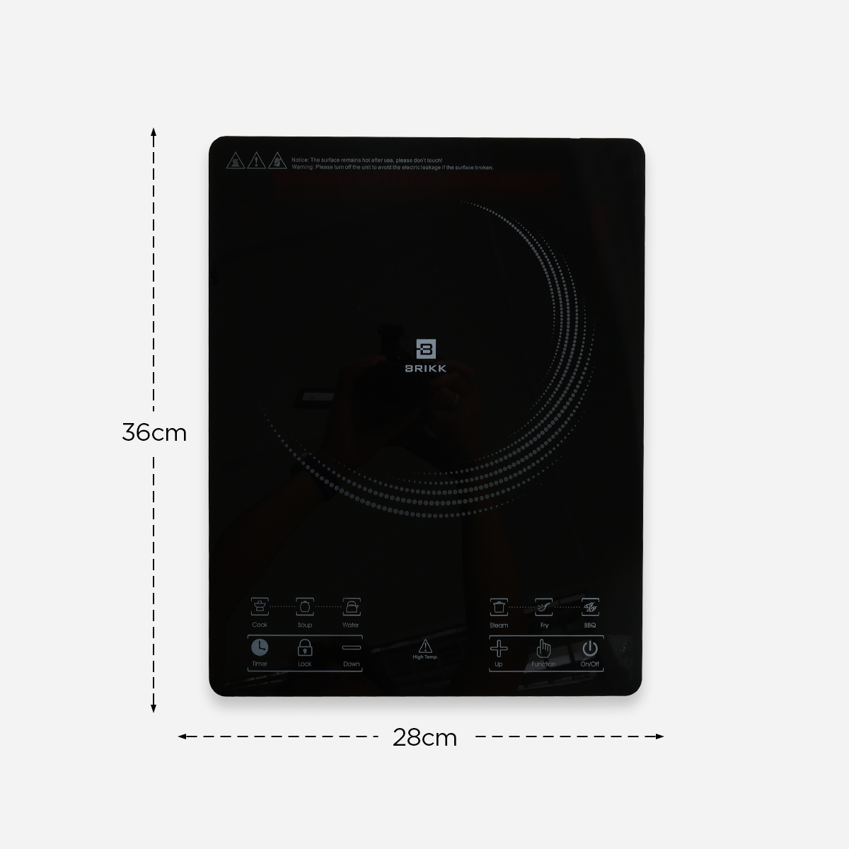 Brikk Infrared Induction Cooker