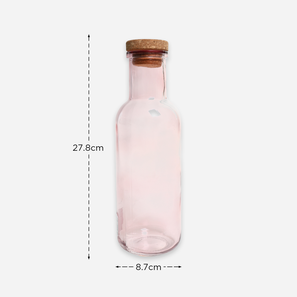 SM Home Colored Glass Bottle