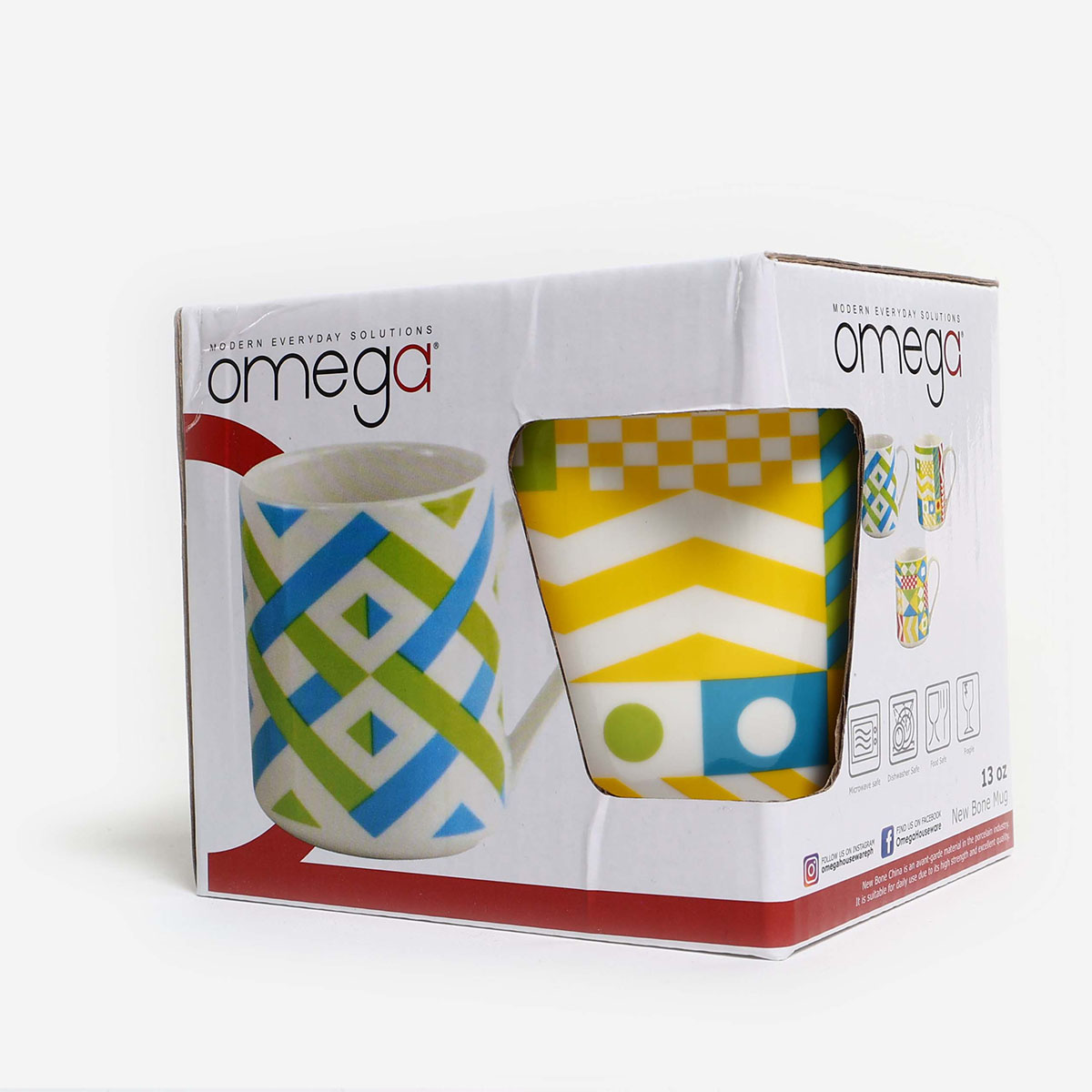 Omega Loud 234 Newbone Mug - 13oz