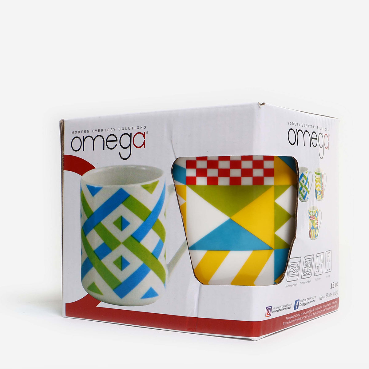 Omega Loud 234 Newbone Mug - 13oz