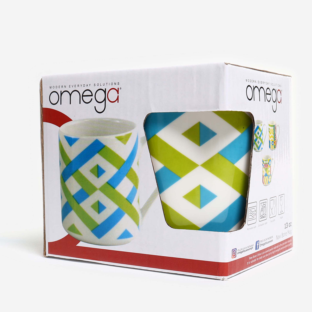 Omega Loud 234 Newbone Mug - 13oz