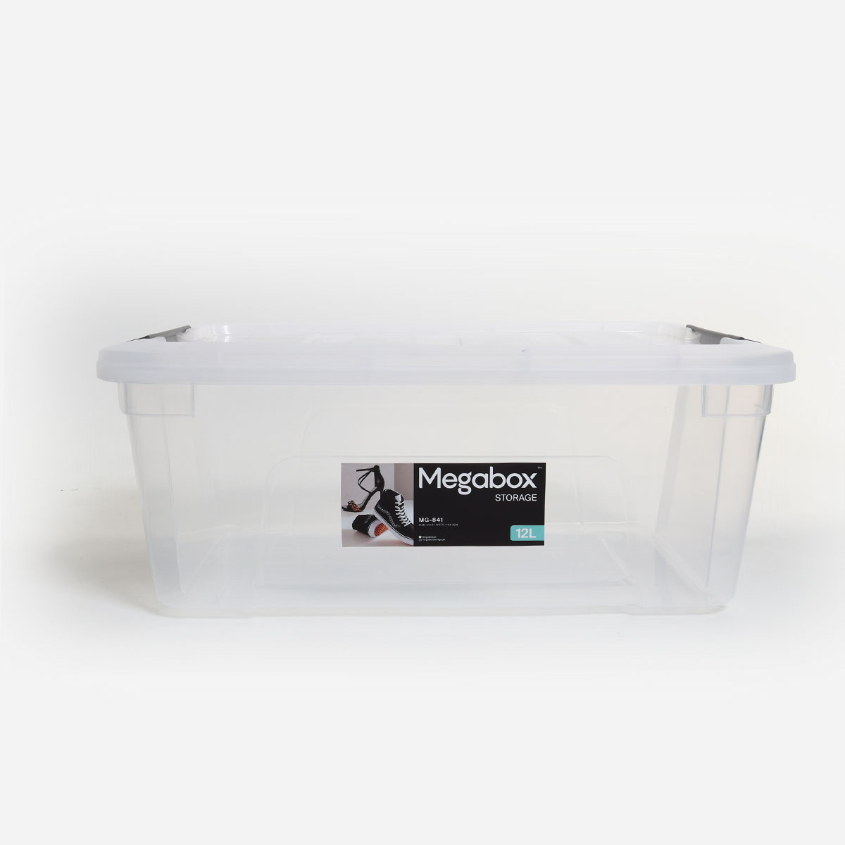 MegaBox Storage Box 12L - Clear