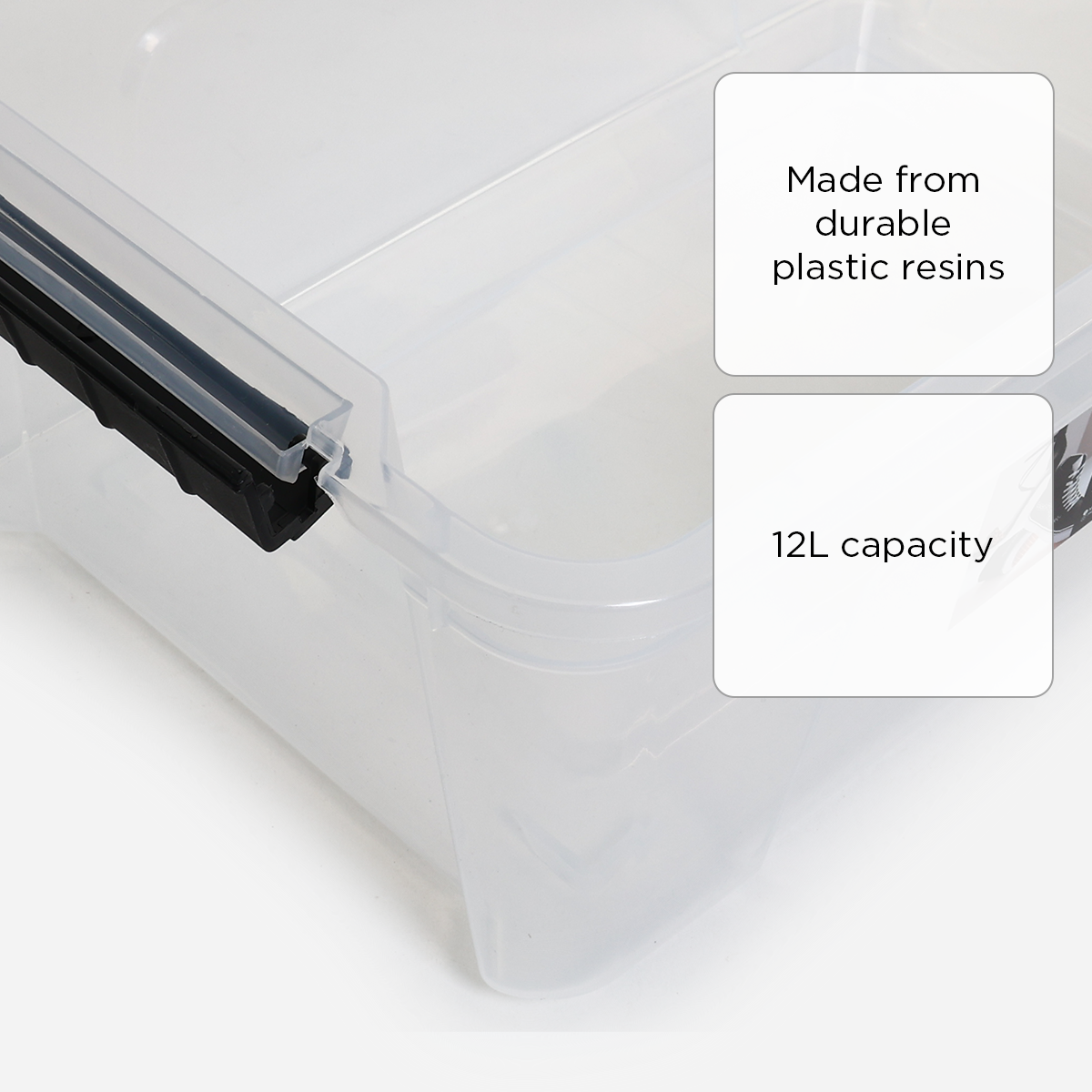 MegaBox Storage Box 12L - Clear