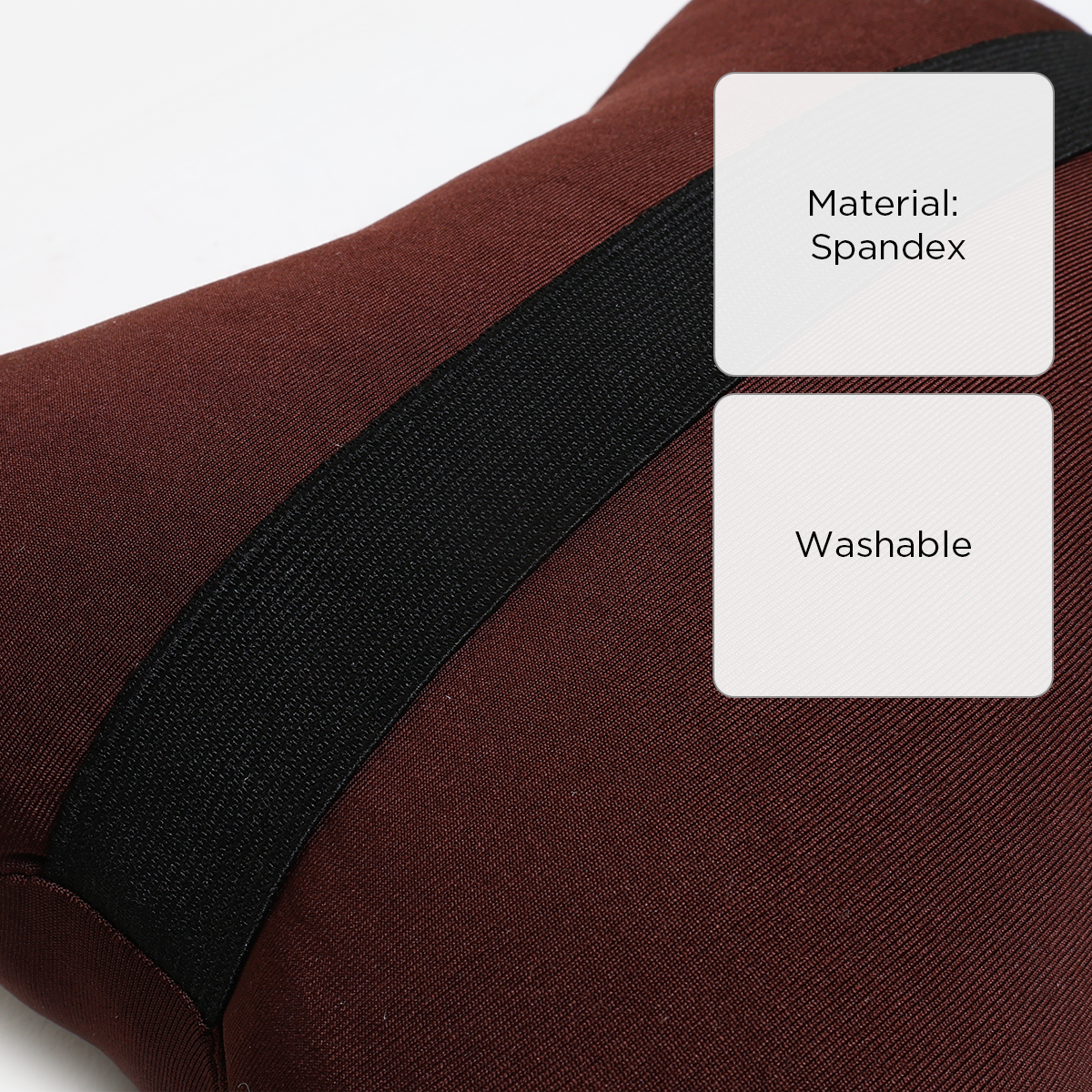 SM Home Dogbone 5118 Head Rest Pillow (Brown) -Small