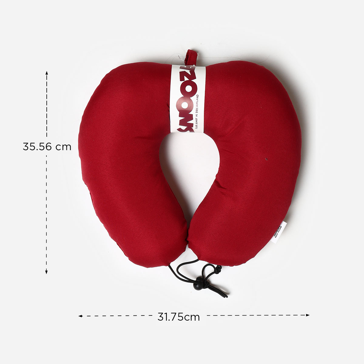 SM Home 4312 Neck Pillow - Maroon