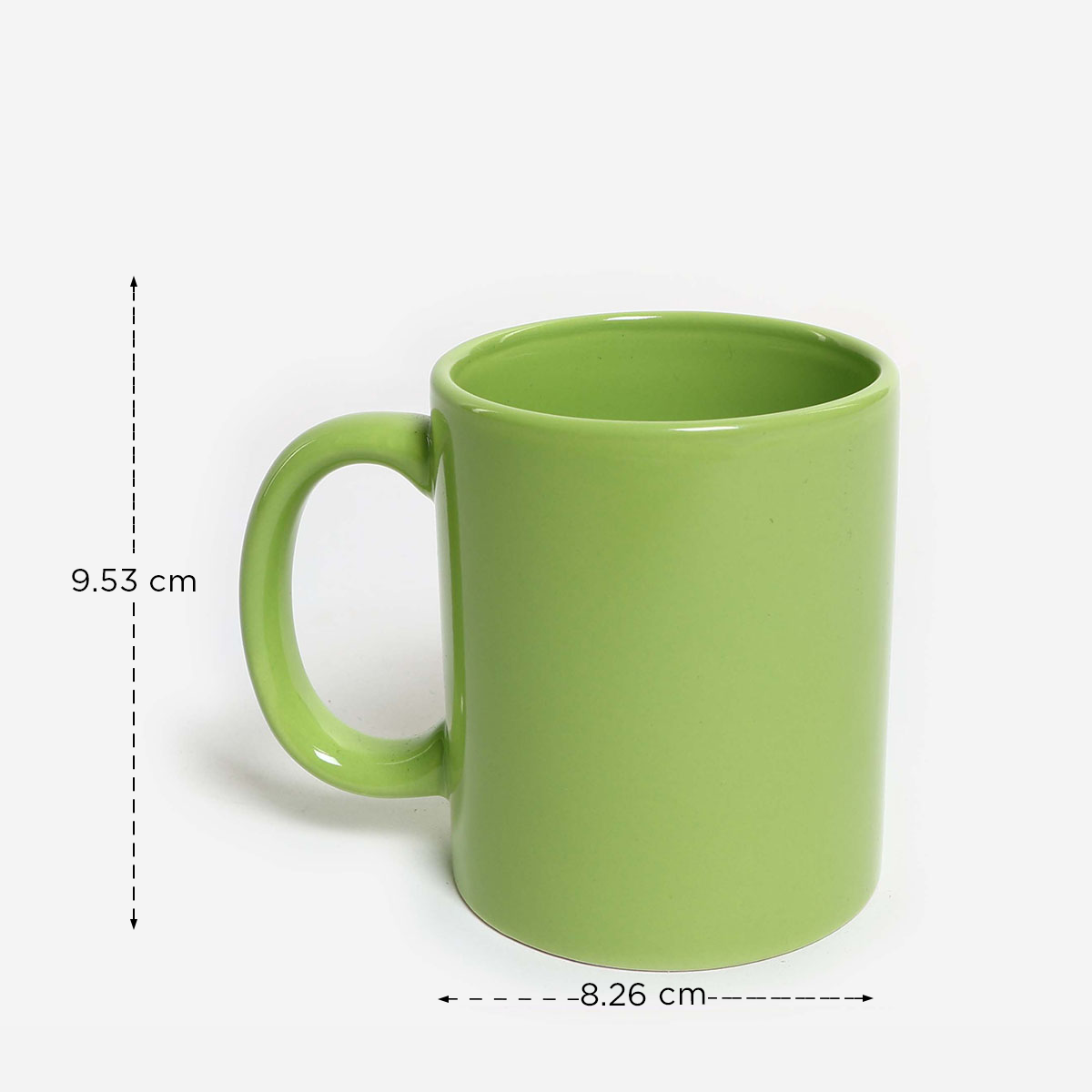 Omega Ceramic Mug (Lime) - 12oz