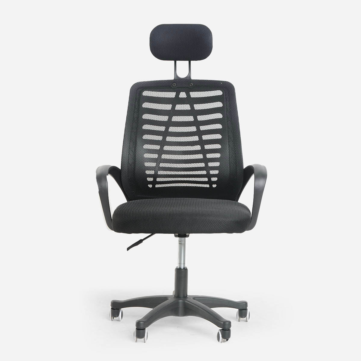 SM Home Jerry Office Chair With Head Rest HY805- Black
