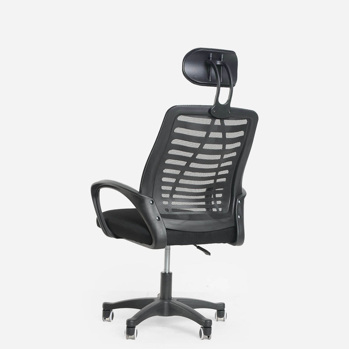 SM Home Jerry Office Chair With Head Rest HY805- Black