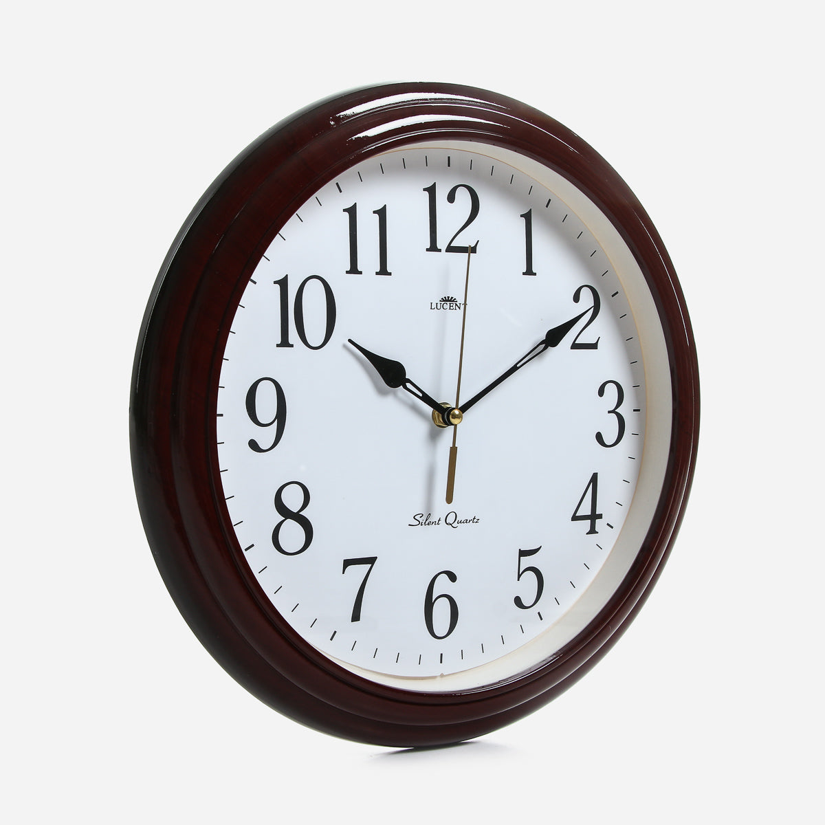 Lucent Wall Clock R92063 - Brown Wood