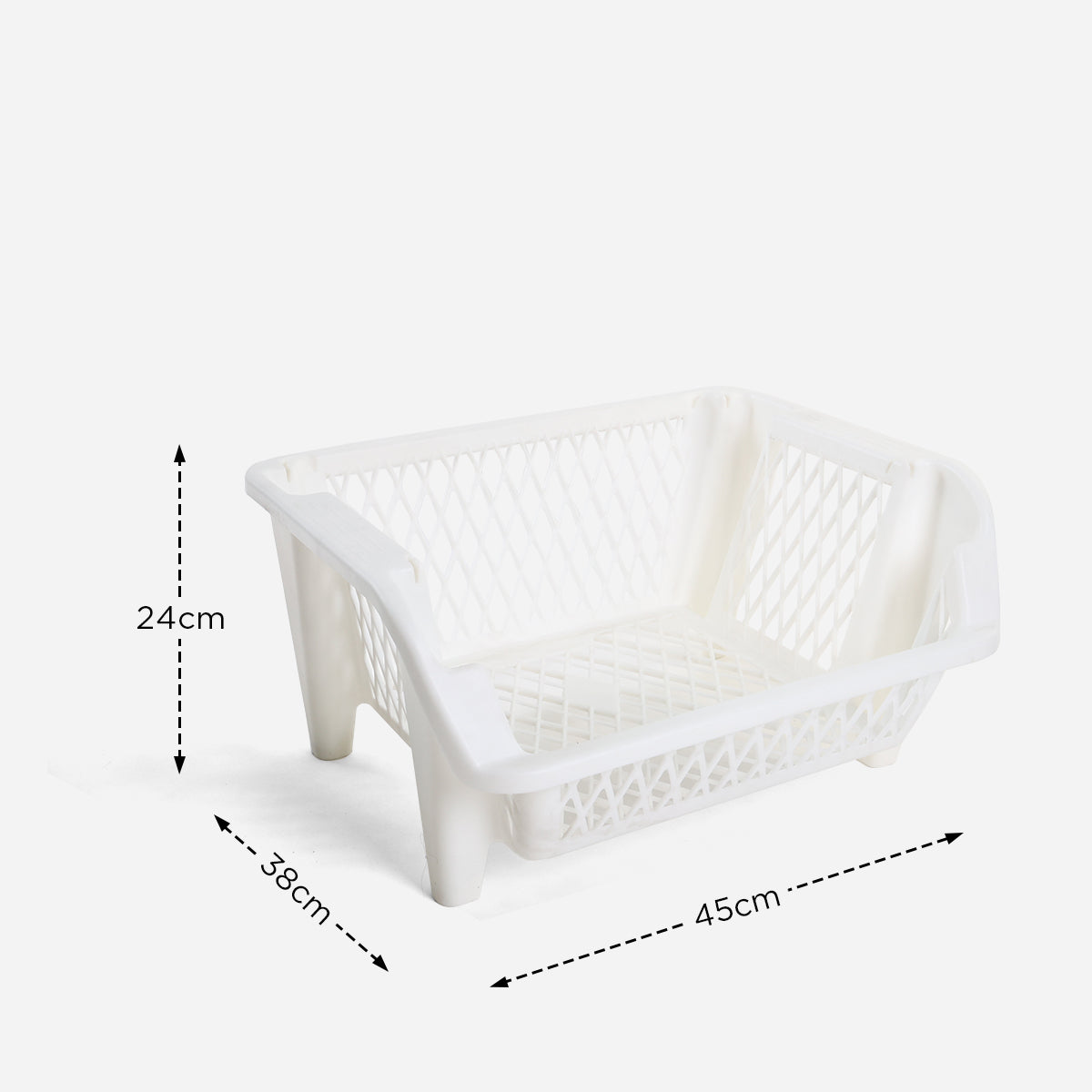 Klio Basket KLH127 (White) -Small