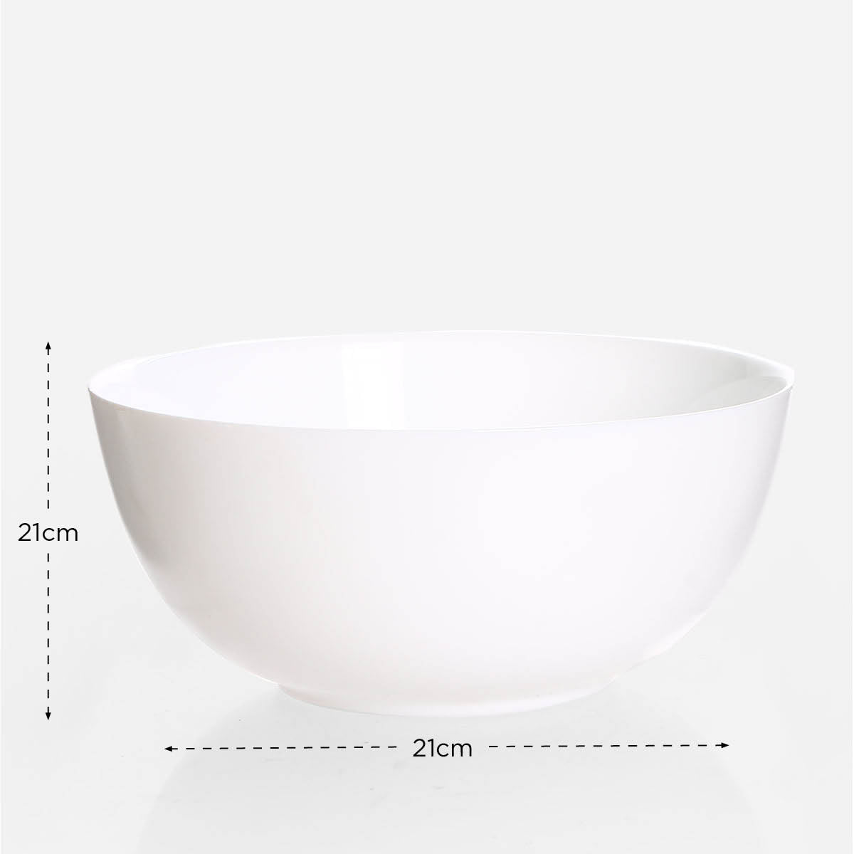 Luminarc Diwali Salad Bowl FRD7410 (White) - 2.1L