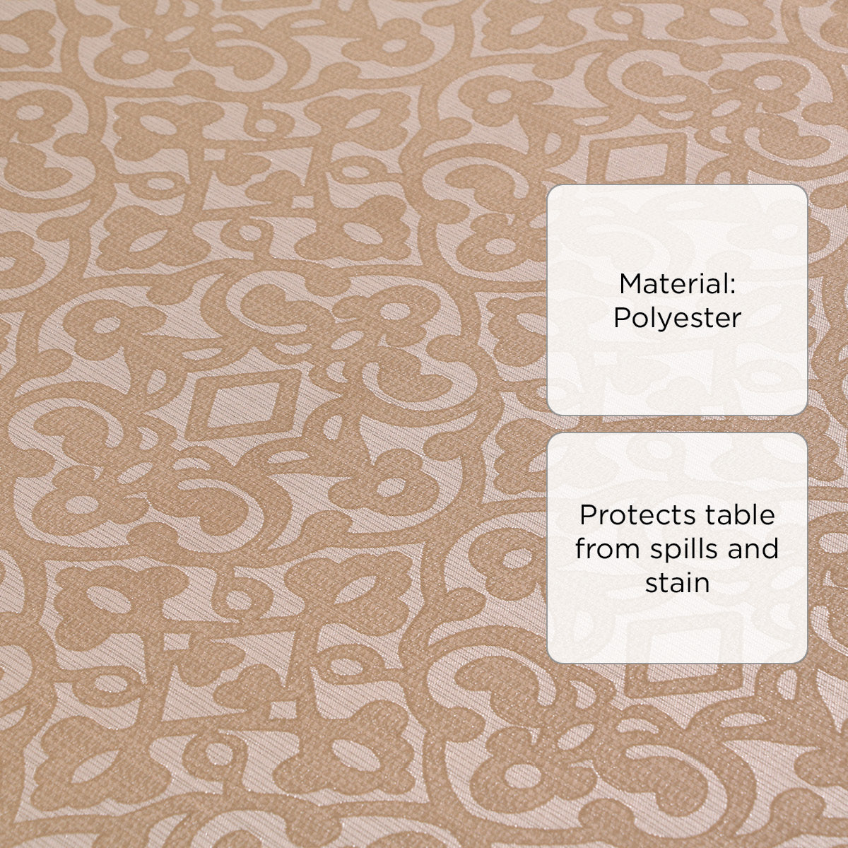 SM Home Lurex3 Jacquard Fabric Tablecloth - 60x90