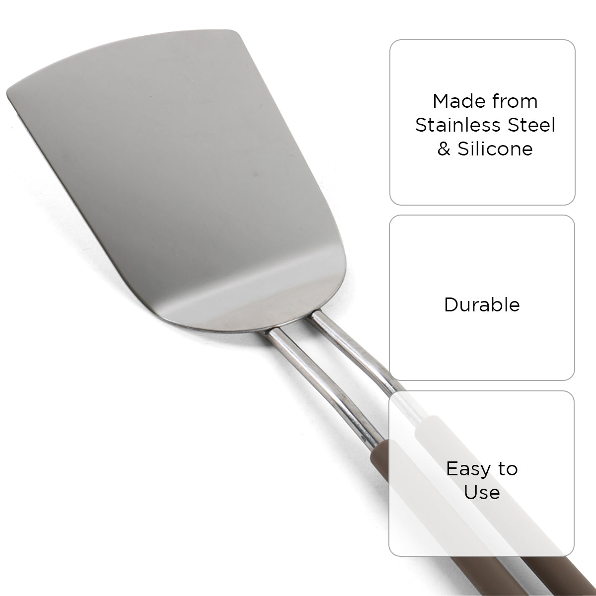 Martha Stewart Sprucedale Stainless Steel Spatula
