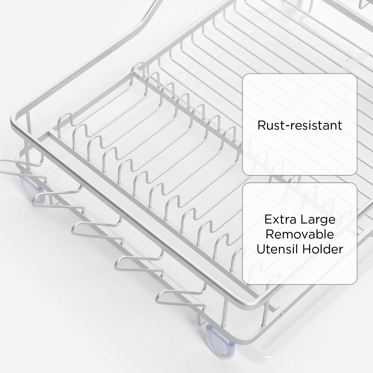 Masflex Aluminum Dish Rack DA1008