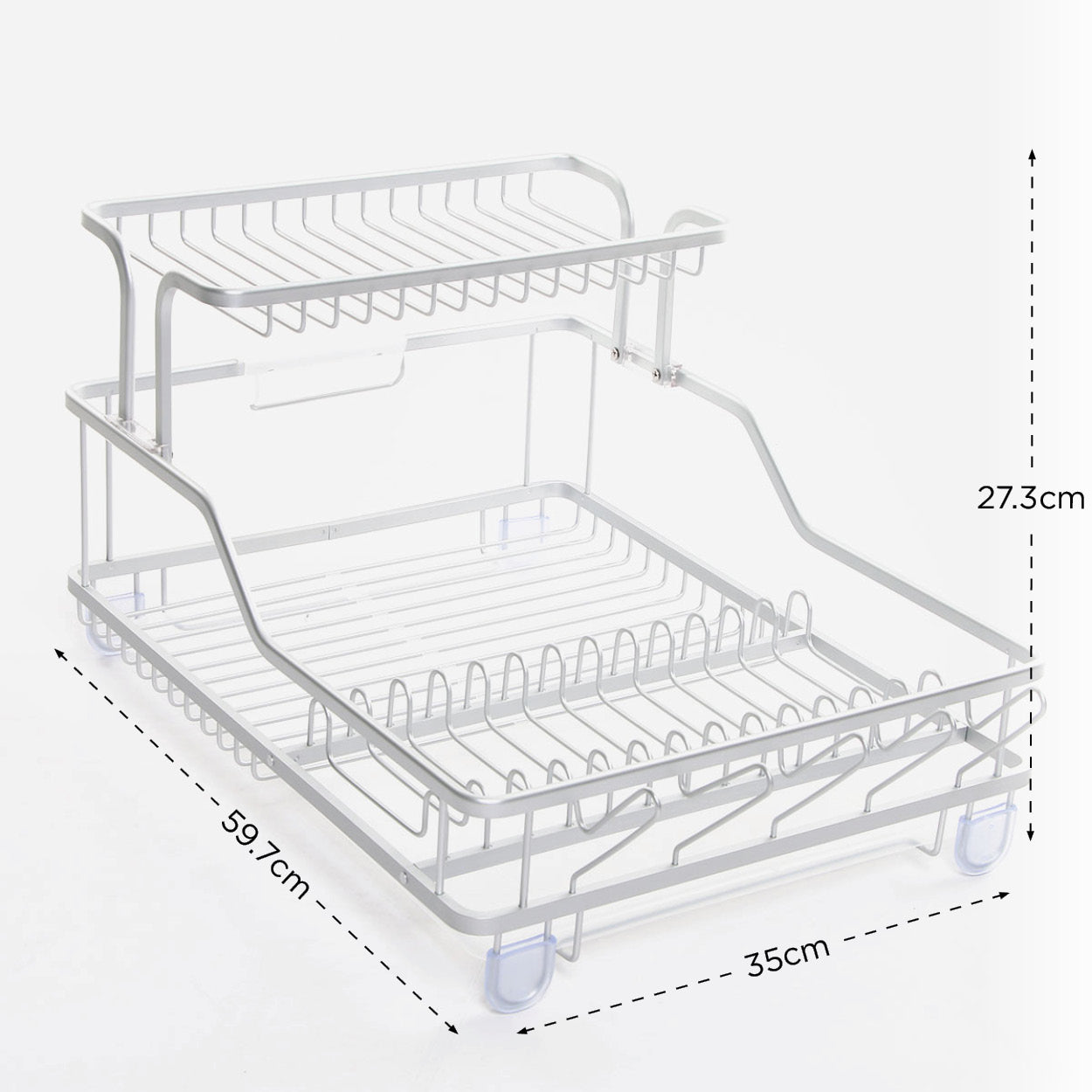 Masflex Aluminum Dish Rack DA1008