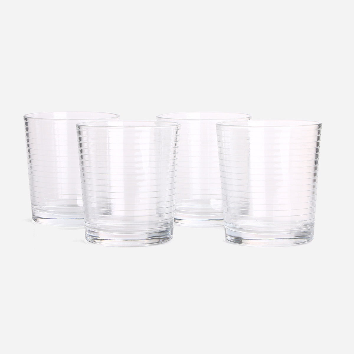 Masflex 4-Piece Spiral Tumbler Set - 414ml