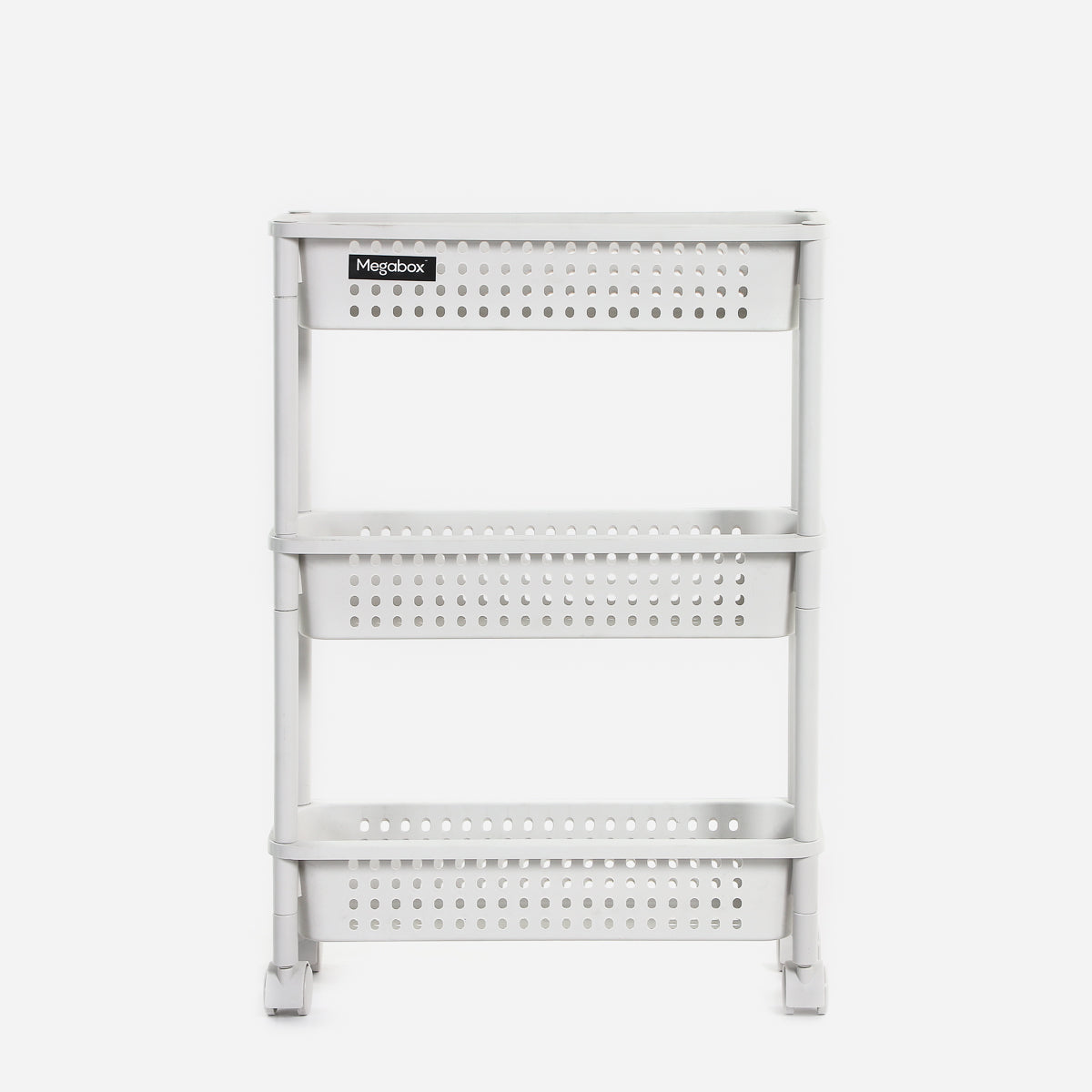 Megabox 3-Layer Slim Tray Cart MG133  - Beige